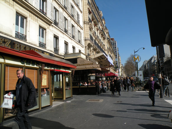  un dimanche après midi à Montparnasse